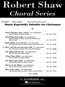 Here Mid The Ass and Oxen Mild with Soprano Solo 