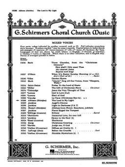 The Lord Is My Light 