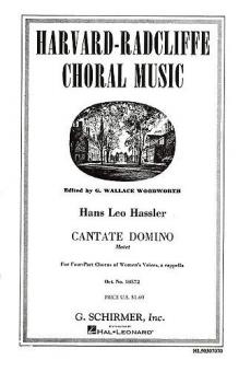 Cantate Domino Motet 