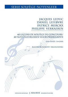 40 Leçons de solfège de concours 