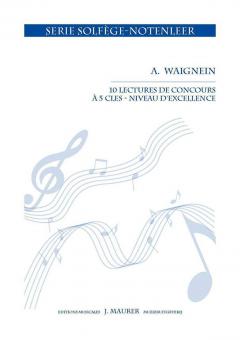 10 Lectures de Concours niveau d'Excellence (5 clés) 