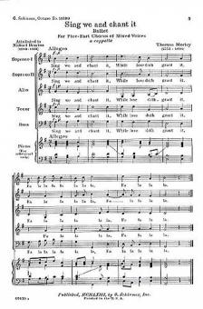 Sing We and Chant It 