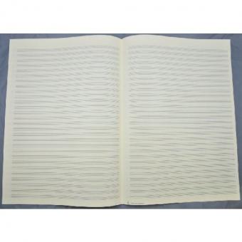 Notenpapier Großpartitur hoch (30x42) 28 Systeme 