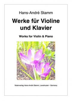 Werke für Violine und Klavier 