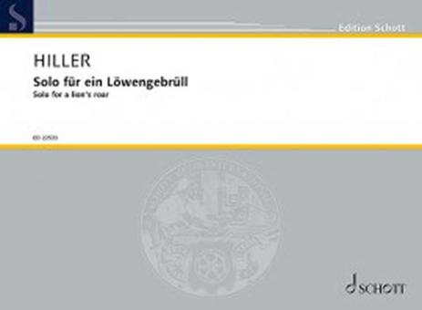 Solo für ein Löwengebrüll Standard