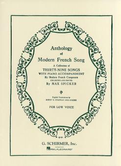 Anthology of Modern French Song Low 