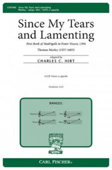 Since My Tears and Lamenting 