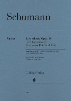 Liederkreis op. 39 nach Eichendorff - Fassungen 1842 und 1850 