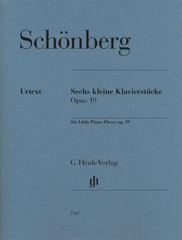 6 kleine Klavierstücke op. 19 
