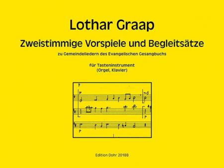 2-stimmige Vorspiele und Begleitsätze 