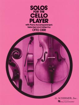 Solos For The Cello Player With Piano Accompaniment 