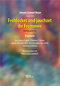Frohlocket und jauchzet ihr Frommen 