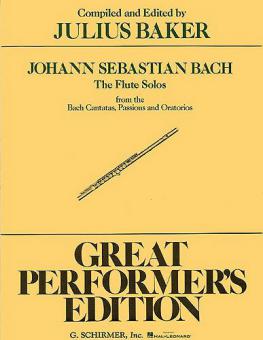 Flute Solos from the Bach Cantatas, Passions and Oratorios 