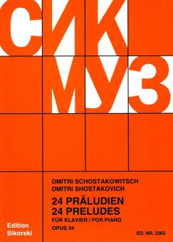 24 Preludes Op.34 Piano 