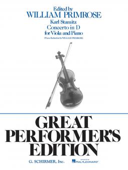 Concerto In D op. 1 Viola/Piano 