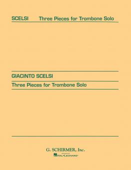 Three Pieces For Trombone Solo 