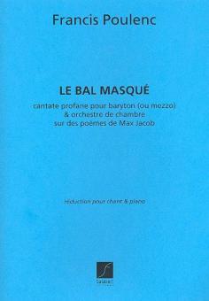 Le Bal Masque Cantata (Poems Max Jacob) 