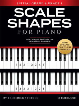 Scale Shapes for Piano - Initial and Grade 1 