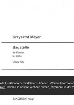 Bagatelle op. 135 