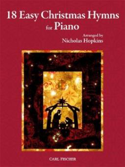 18 Easy Christmas Hymns for Piano 