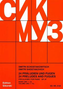 24 Präludien und Fugen für Klavier op. 87 Band 1 