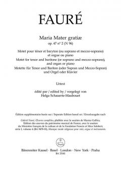 Maria Mater gratiae op. 47/2 N 96 