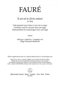 Il est né le divin enfant N 107a Standard