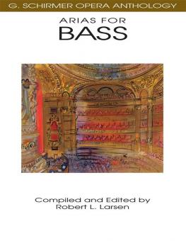 Arias for Bass 