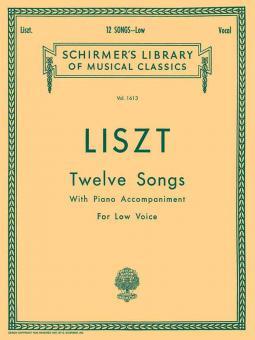 12 Songs for Low Voice 