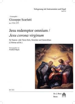 Jesu redemptor omnium - Jesu corona virginum 