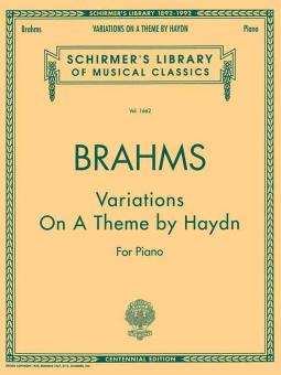 Variations On A Theme By Haydn 