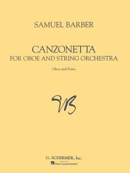 Canzonetta For Oboe 
