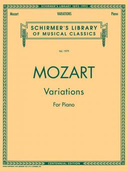 Variations Piano Centennial Edition 