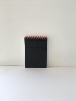 Notizbuch DIN A6 - Sta Cecilia schwarz 