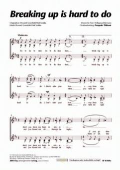 Breaking Up Is Hard To Do 