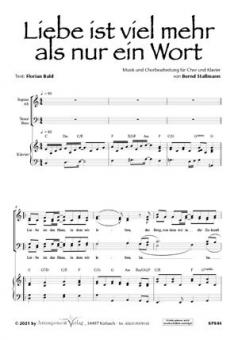 Liebe ist viel mehr als nur ein Wort 