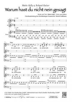 Warum hast du nicht nein gesagt 