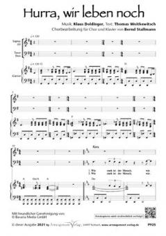 Hurra, wir leben noch 