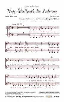 Vom Stadtpark die Laternen 