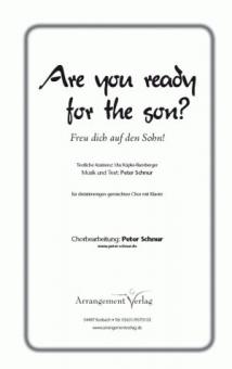 Freu dich auf den Sohn! 