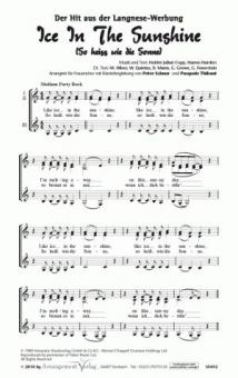 Ice in the sunshine - So heiß wie die Sonne 