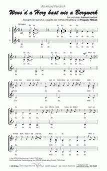 Weusd a Herz hast wie a Bergwerk 