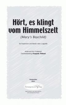 Hört, es klingt vom Himmelszelt 