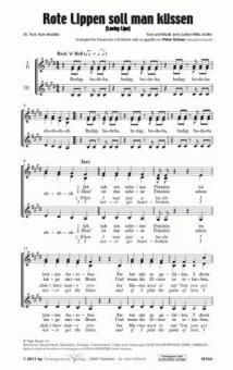 Rote Lippen soll man küssen 