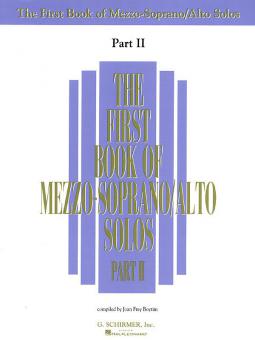The First Book of Mezzo-Soprano/Alto Solos Part 2 
