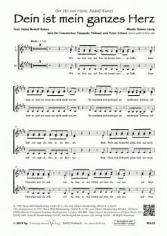 Dein ist mein ganzes Herz 