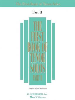 The First Book of Tenor Solos Part 2 