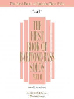 The First Book of Baritone/Bass Solos Part 2 