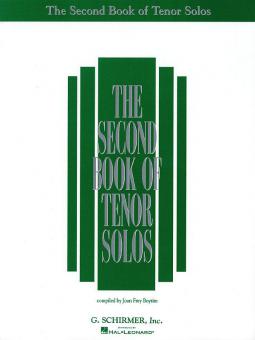 The Second Book of Tenor Solos 