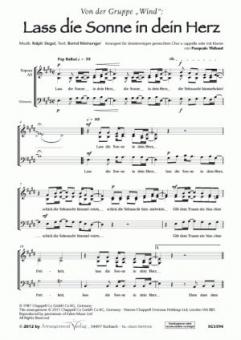 Lass die Sonne in dein Herz 